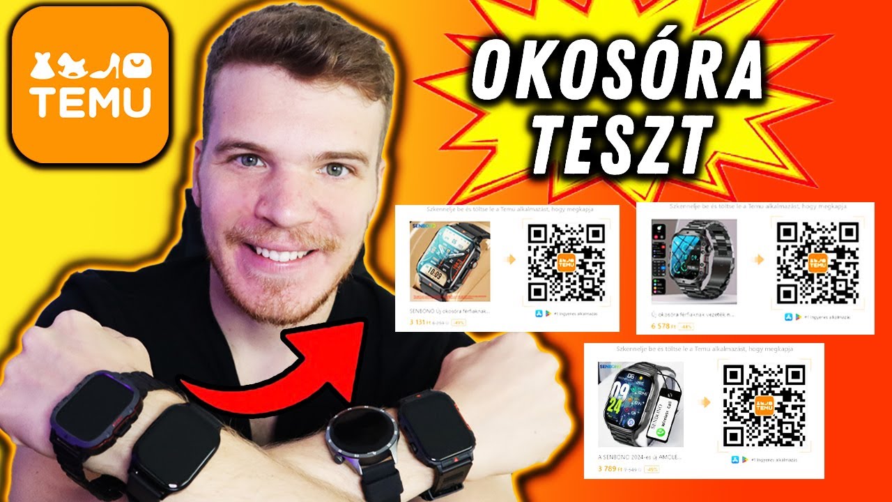 OKOS&Oacute;R&Aacute;K A TEMUR&Oacute;L! MILYENEK? - A NAGY TEMU OKOS&Oacute;RA TESZT!