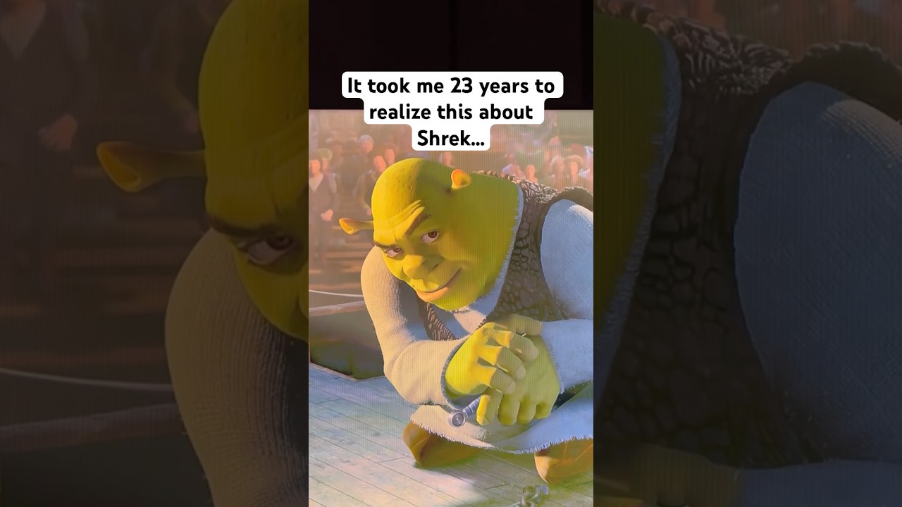 I&rsquo;ve missed this for 23 years 😭😭😭 #shrek #dreamworks #shorts