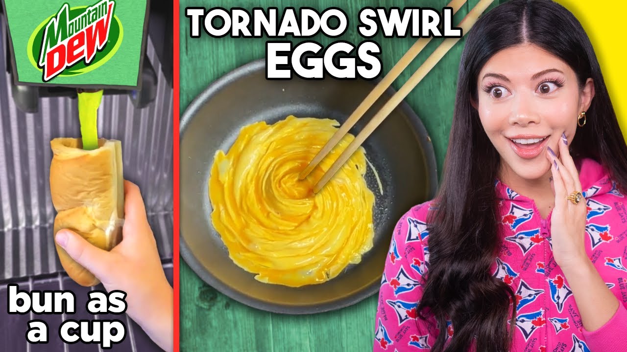 Oddly satisfying genius food hacks
