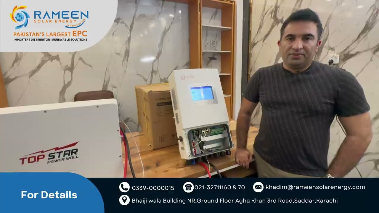 Topstar Powerwall & Solis Inverter: Perfect Sync for Home Energy 🔋⚡& Review