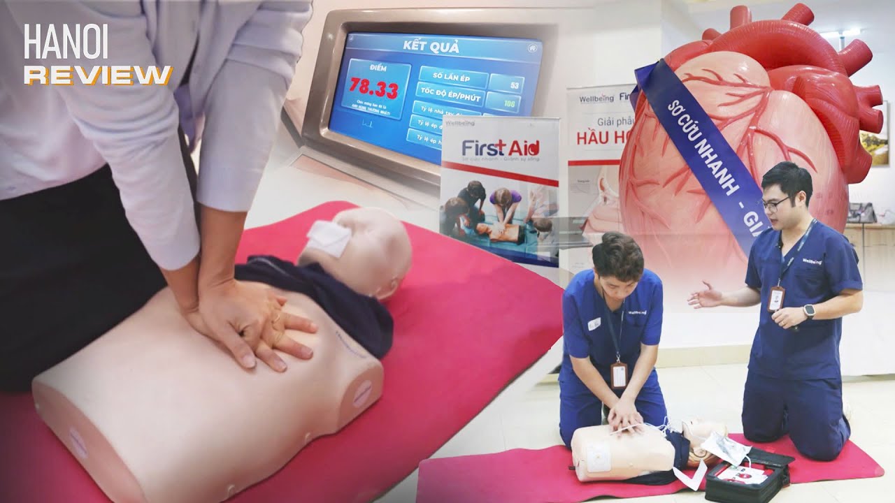 Trải nghiệm lớp học kỹ năng sơ cứu | Hanoi Review