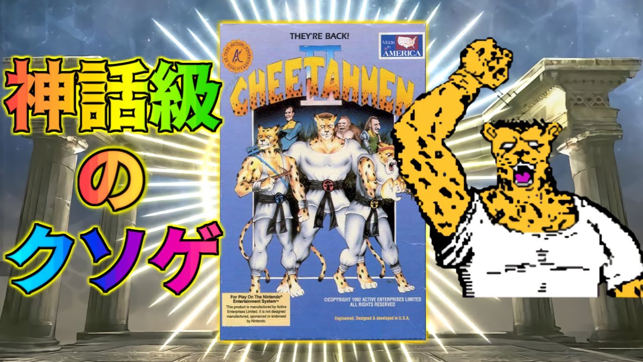 ５万円かけて伝説のクソゲーをプレイしてみた【チーターマン２】
