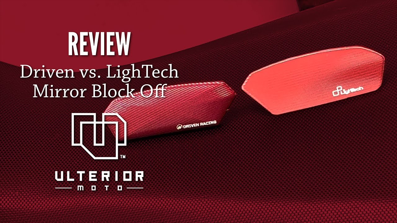 Mirror Block Off Plates: Driven vs. LighTech