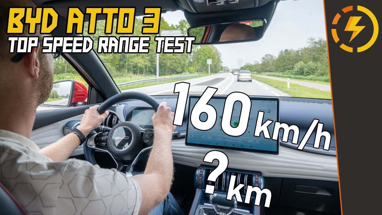 BYD Atto 3 Top Speed Range | Recharging ⚡️