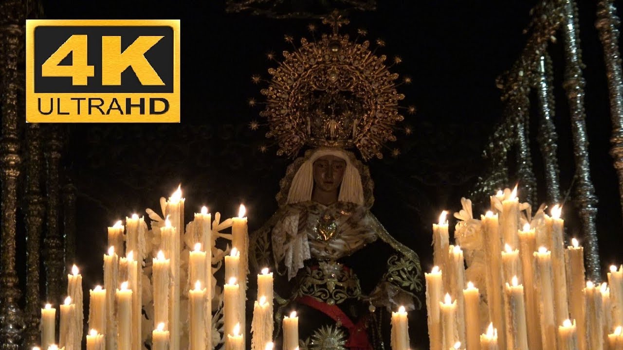 [4K] Ntra. Madre y Señora de los Dolores por Álvarez Quintero - Miércoles Santo Dos Hermanas 2018
