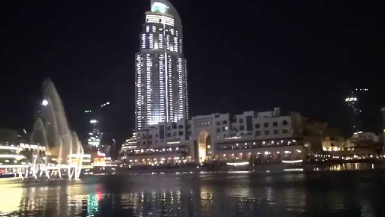 DUBAI FOUNTAIN 2015 HD - ELISSA - ALA BALLY HABIBI