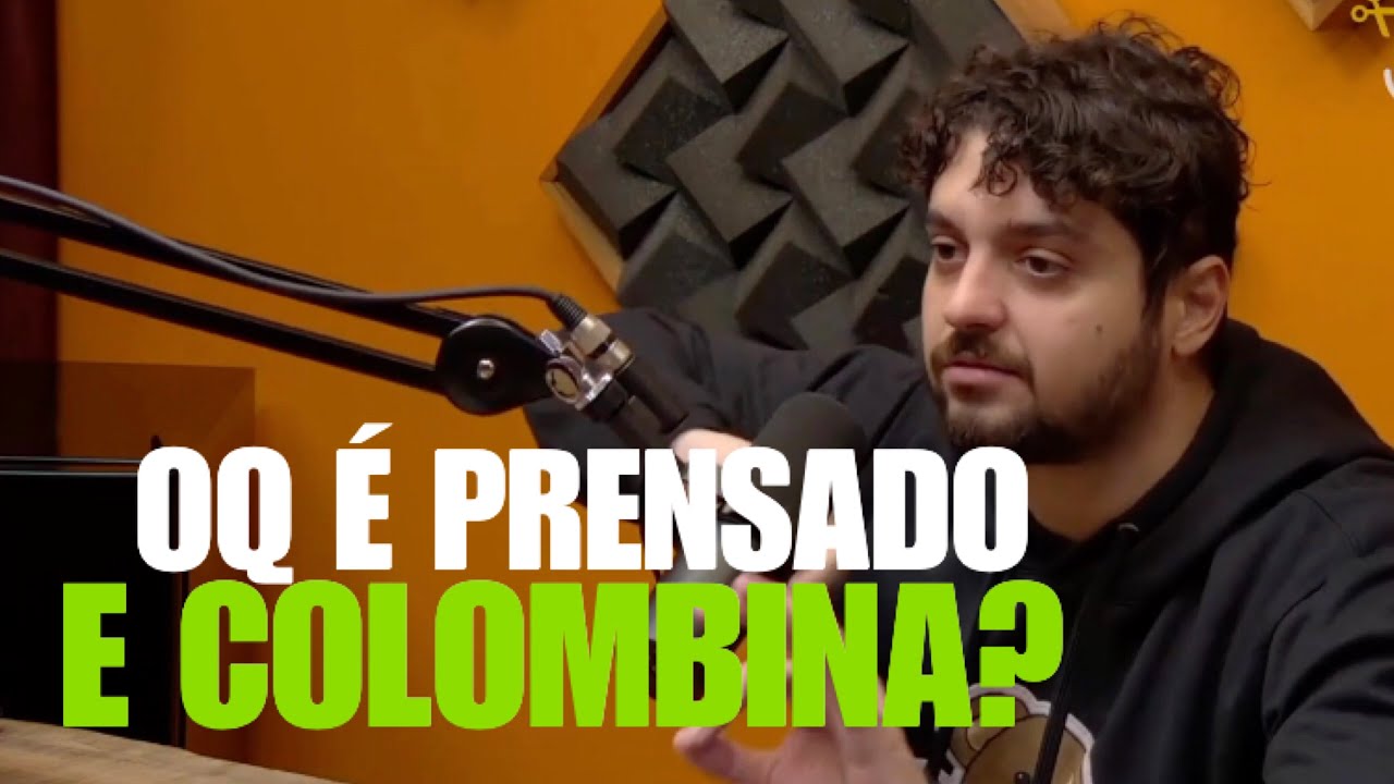 MONARK FALA A DIFEREN&Ccedil;A ENTRE PRENSADO E COLOMBIANA