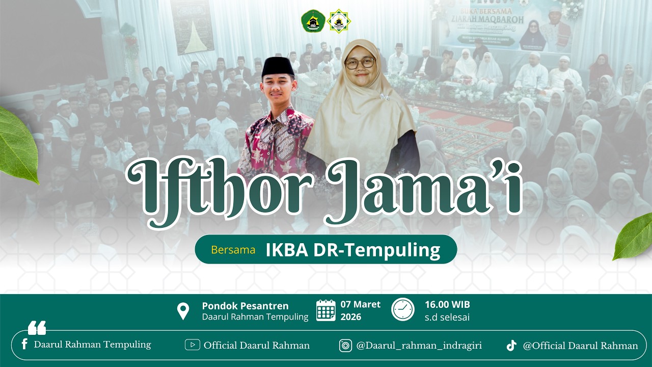 🔴LIVE Ifthor Jama'i bersama IKBA DR Tempuling