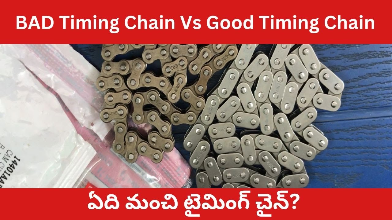 Good Timing Chain For Your Bike | Hero Vs DID Timing Chain Price Differences | Bad Camchain Symptoms