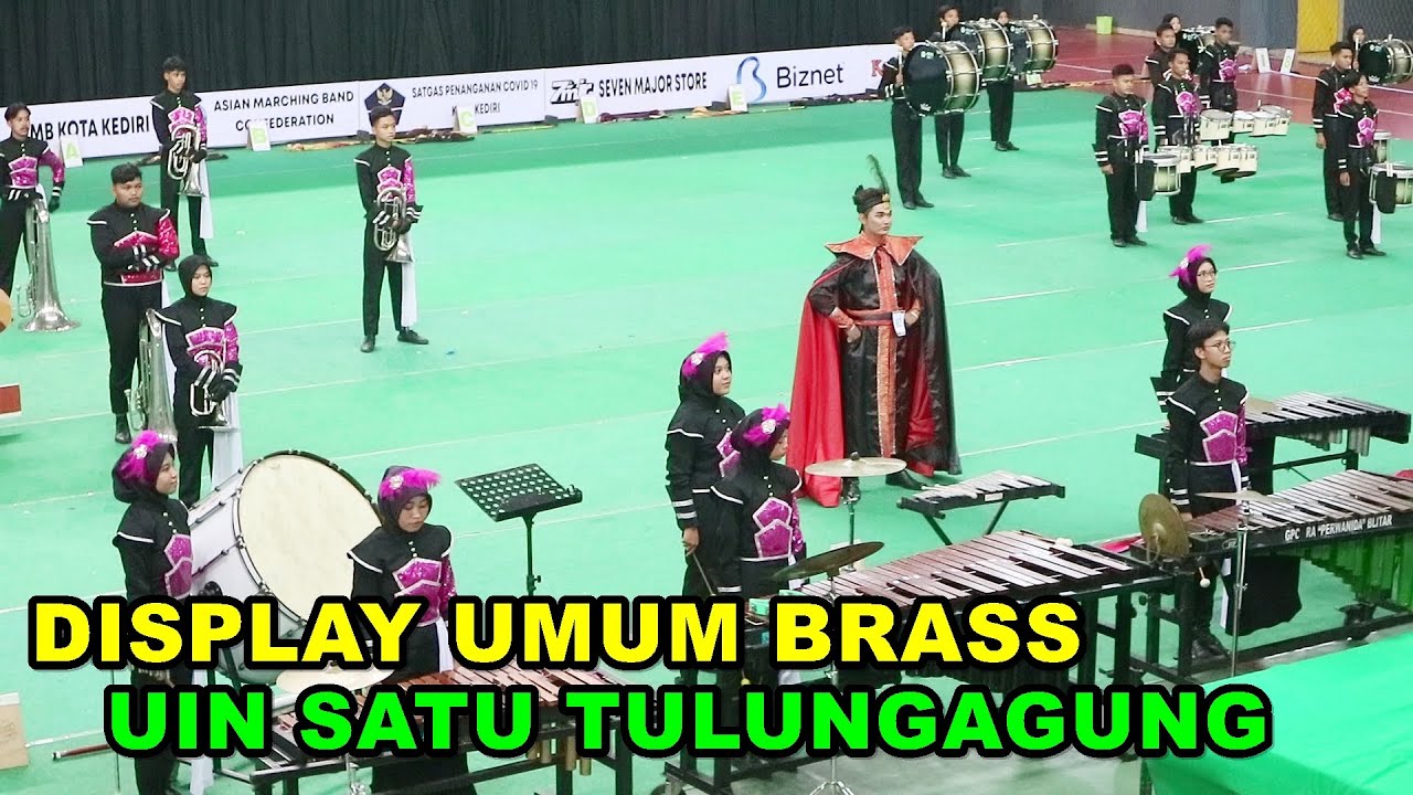 UIN SATU TULUNGAGUNG DISPLAY UMUM BRASS KOMPETISI MARCHING BAND KEDIRI 6