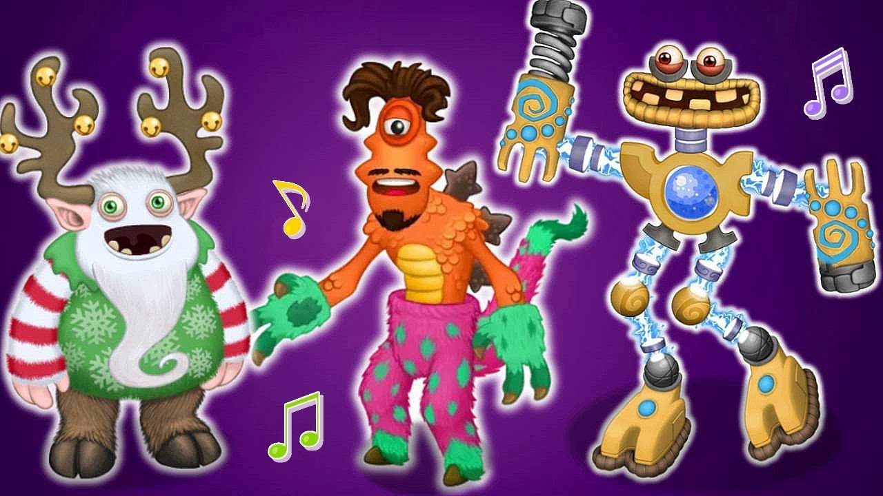 Wubbox bbli$zard and Yool sing together | Cold Island | My Singing Monsters