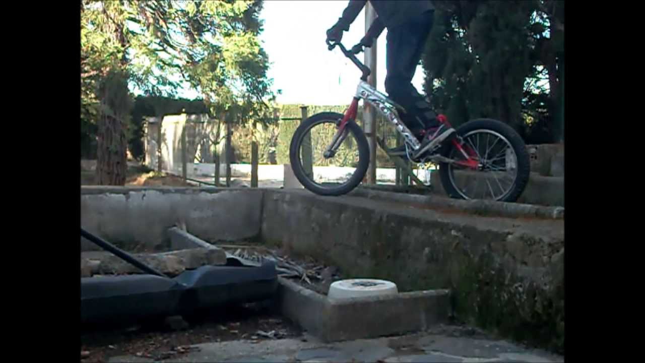 BIKETRIAL tutorial c&oacute;mo subir de lado un muro