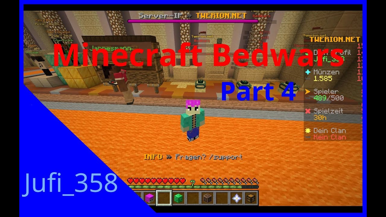 Minecraft Bedwars Part 4