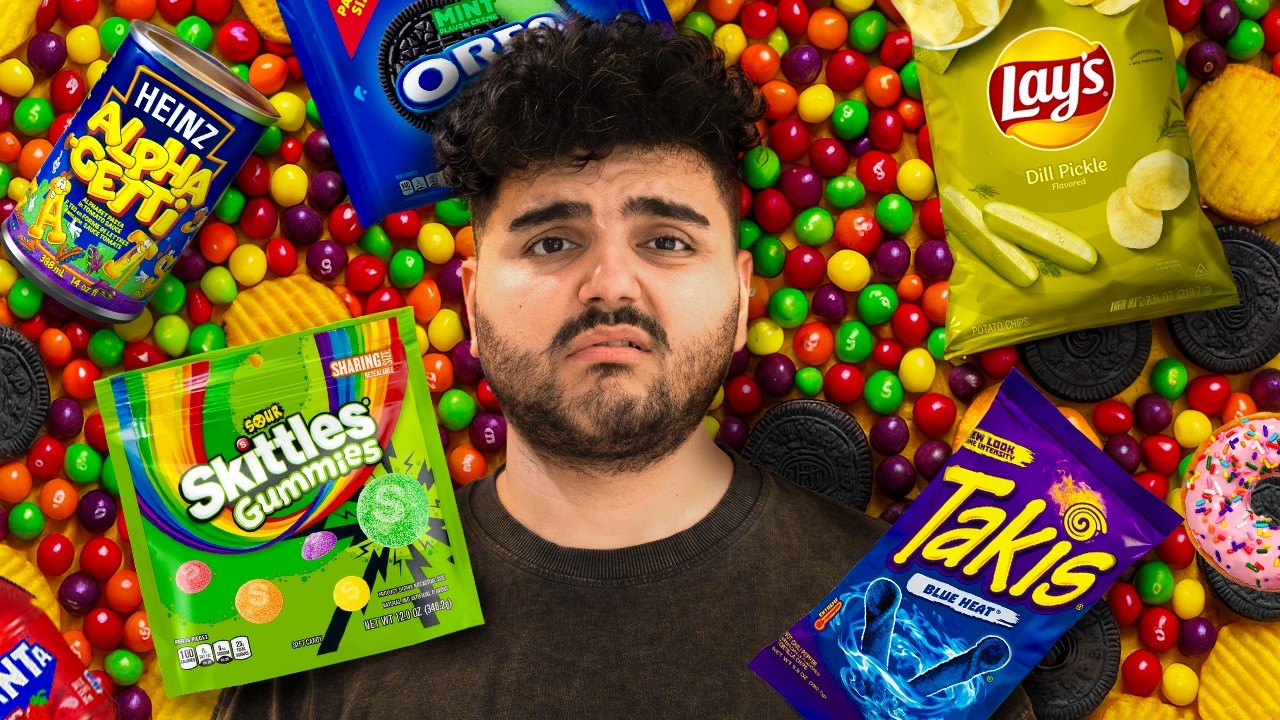 A European Trying American Food for the First Time (TIER LIST)