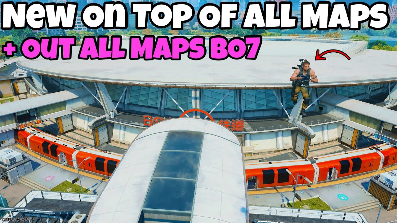Black Ops 7 Glitches : New On Top of All Maps , Out All Maps Bo7 Glitch Method