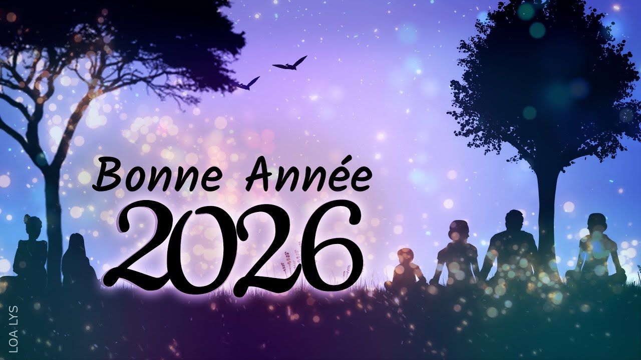 Bonne Ann&eacute;e 2026 - Carte virtuelle #voeux2026