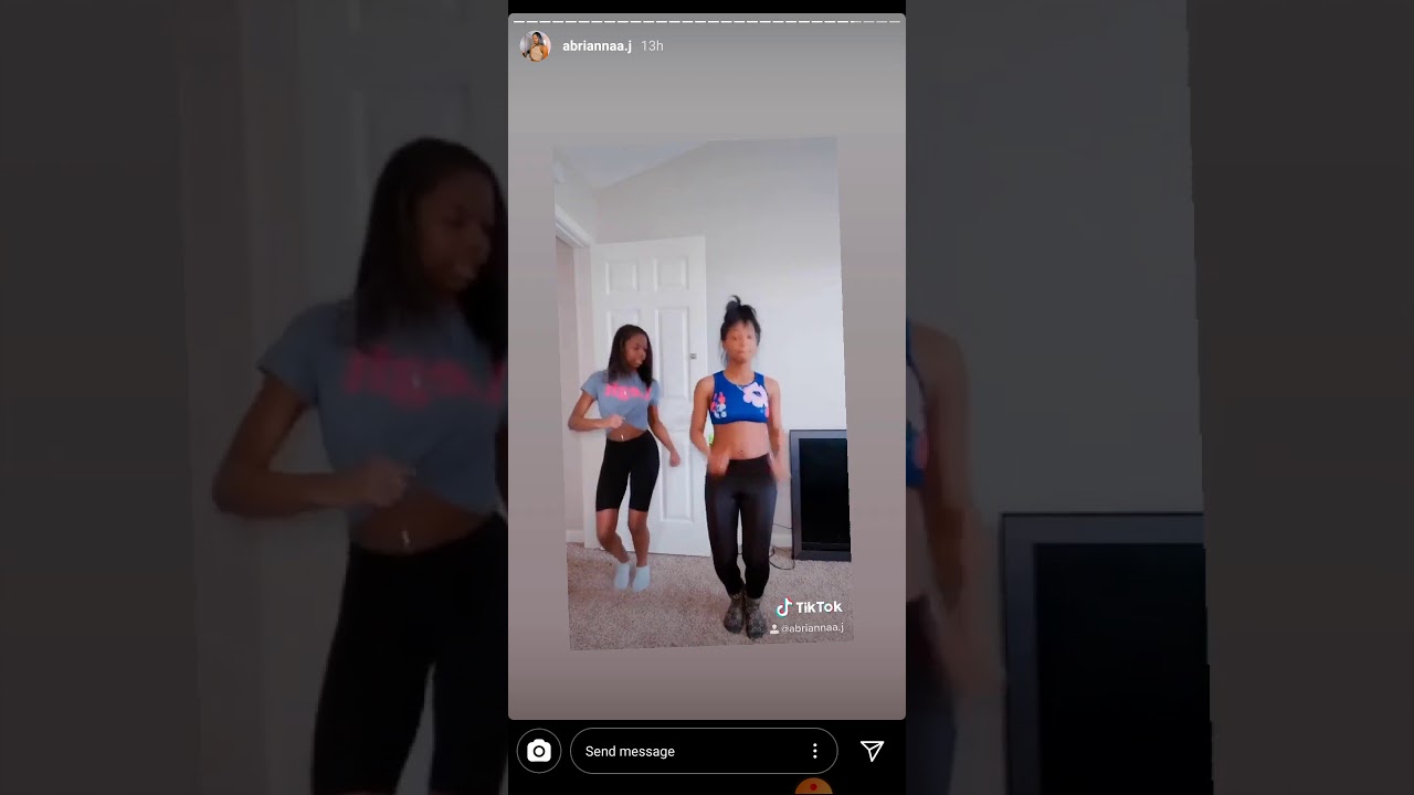 Atl.Bre & Her Sister Abriannaa.j aka (Atl.Bri )Dancing 💯Hit Yo Groove Challenge💯