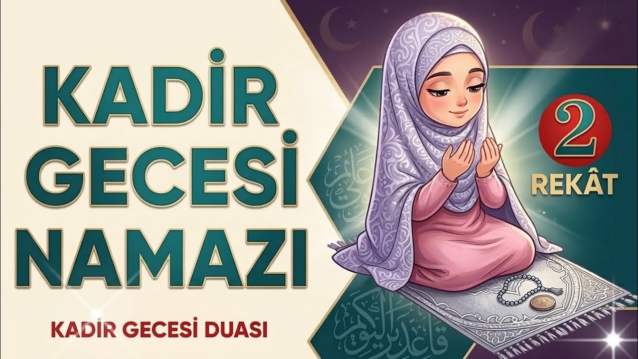 Kadir Gecesi Namazı Nasıl Kılınır? 2 Rekatla Gelen Büyük Müjde!