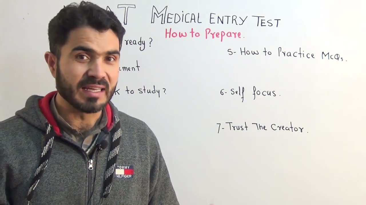How to prepare for MDCAT Medical entry test Tips and  Guide by Dr Hadi The Entry Test specialist.