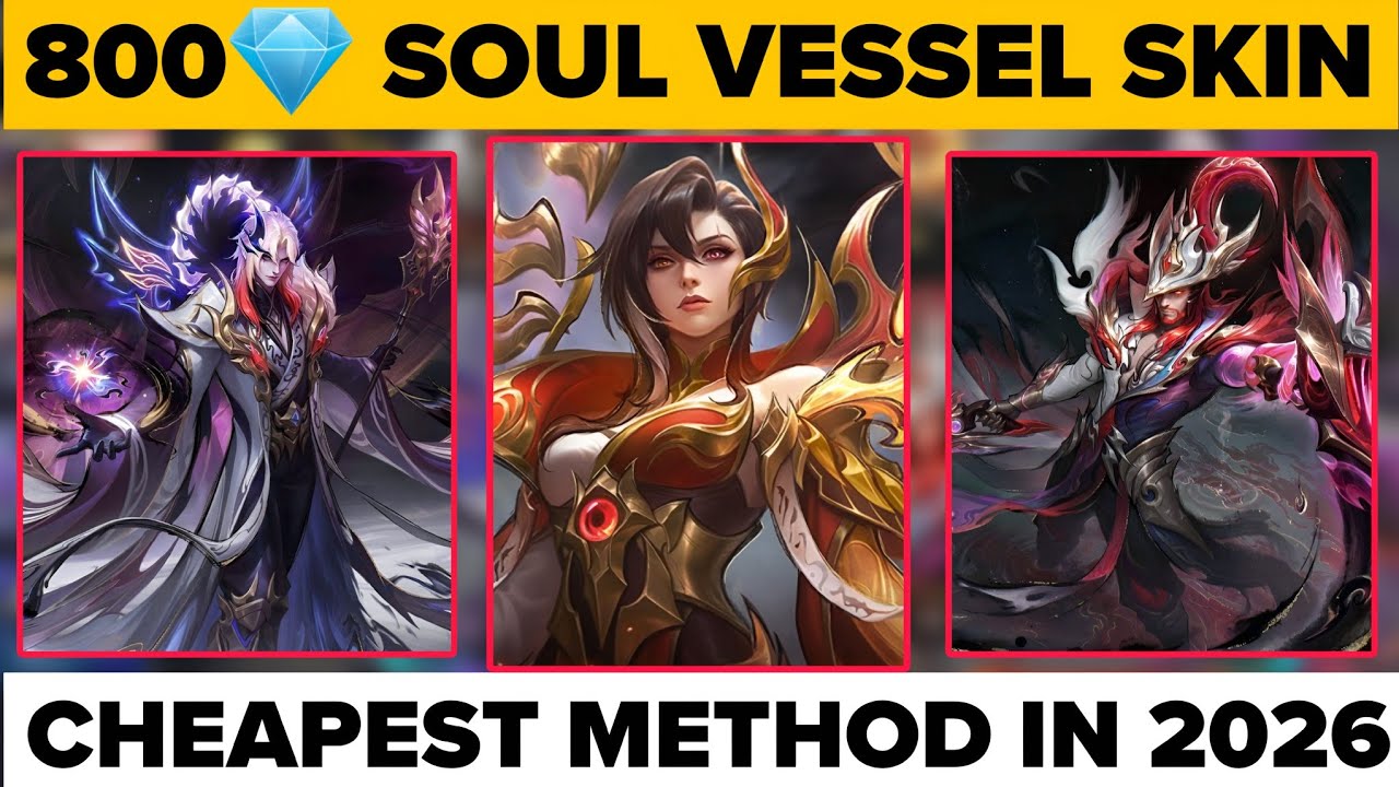 800 DIAMONDS SOUL VESSEL SKIN? HERE'S HOW!
