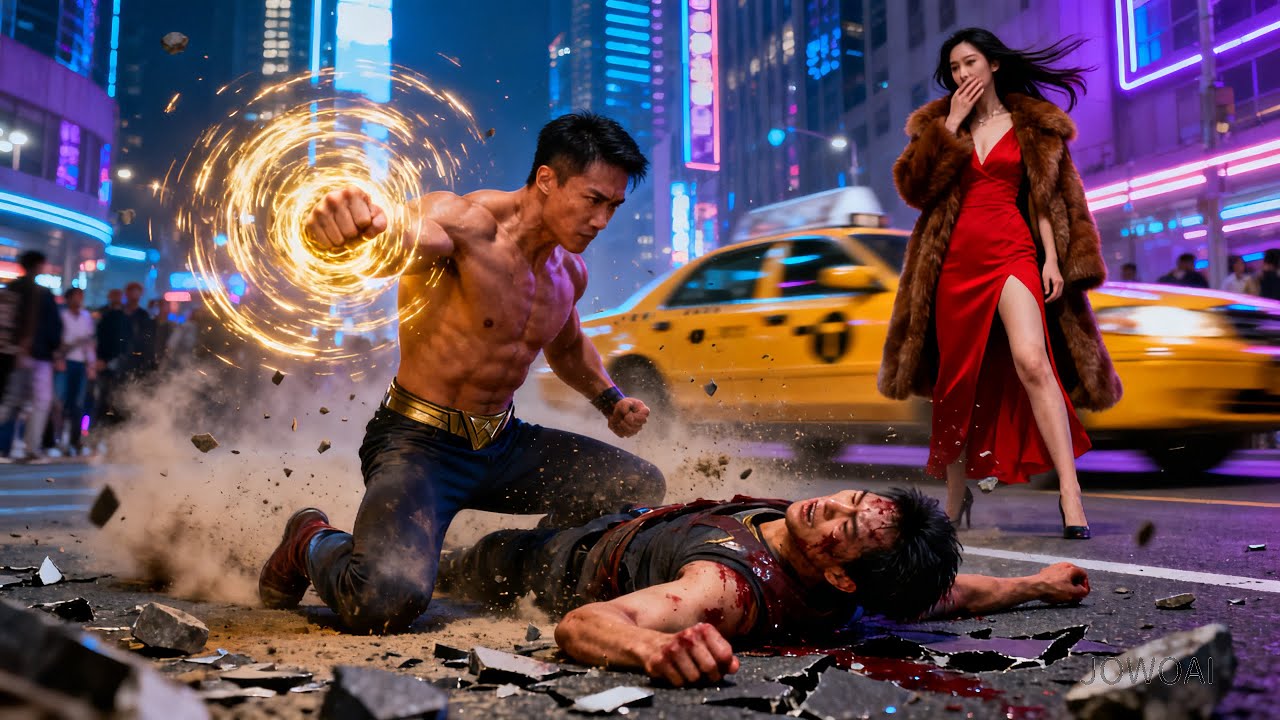 Hidden War God Taxi Driver: One Punch KO Saves Pregnant Heiress！