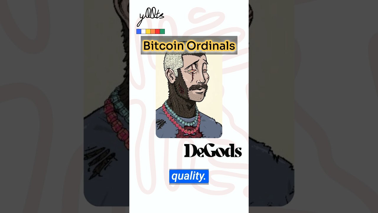 Frank DeGods on Bitcoin Ordinals