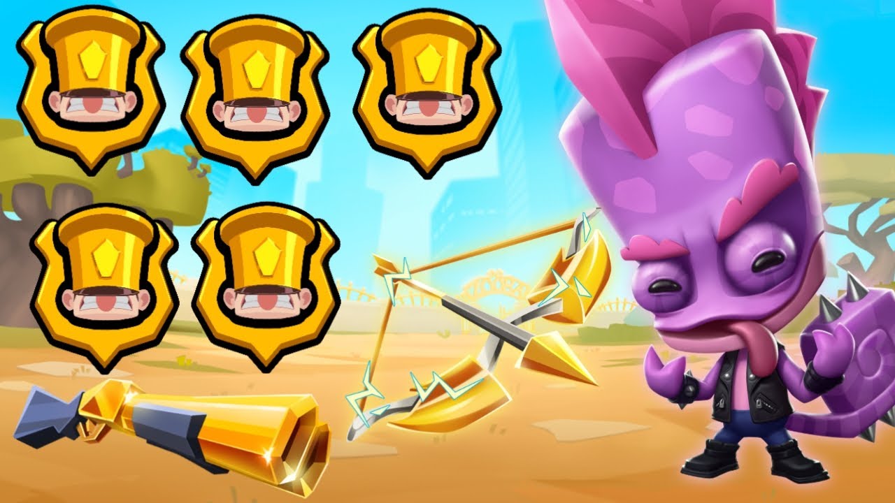 Zooba Pro Larry Solo Full Gameplay New Guard Legendary Army Level 11 Head Hunter
