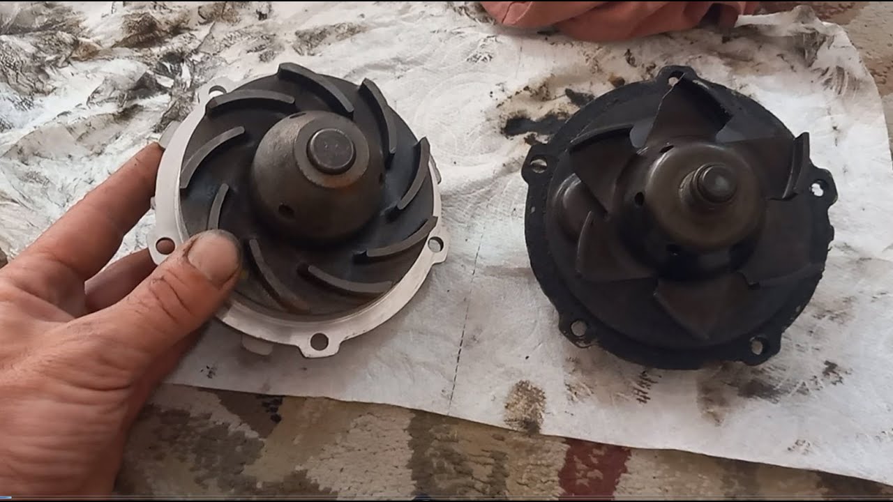 04 buick rendezvous water pump replacement removal and install