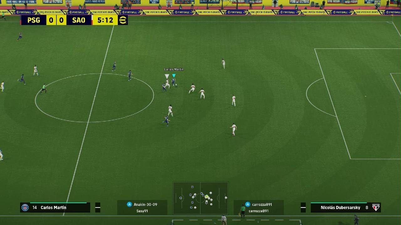 PSG - Sao Paulo    2-2    Champions-League Next Gen