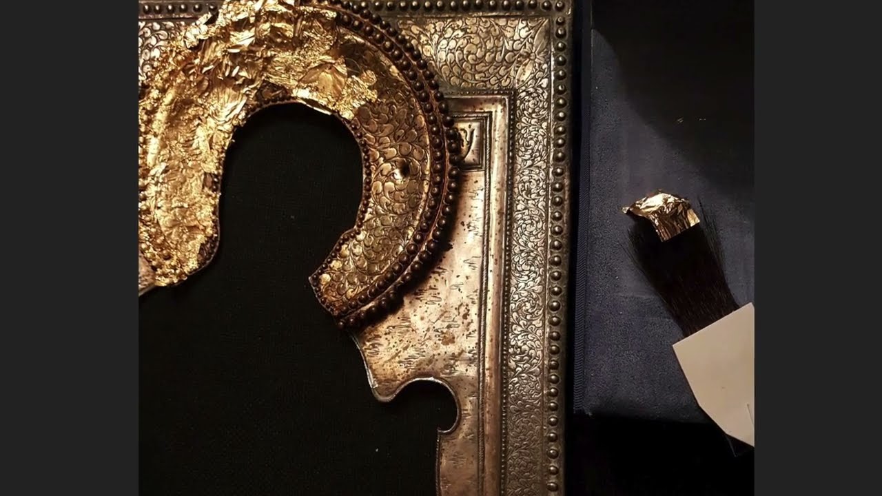10 METAL COVERINGS: OKLAD (RIZA) | Icon painting | Museum Condes de Castro Guimarães