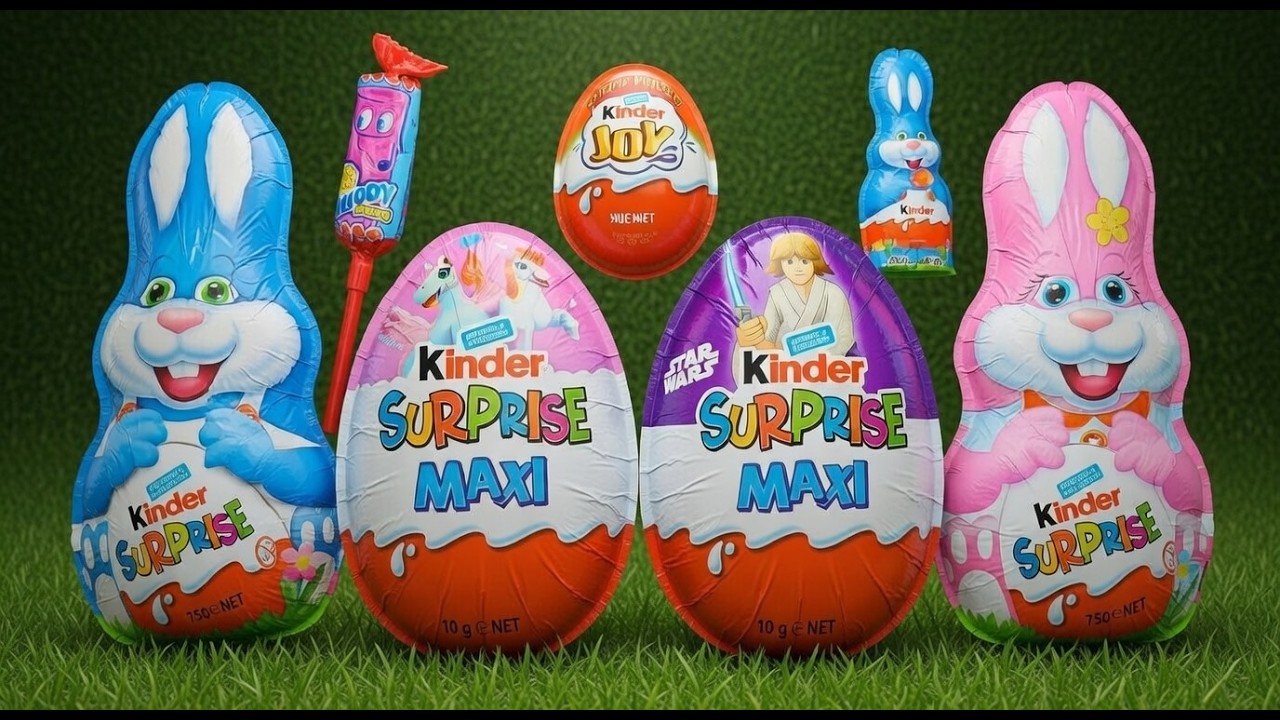 ASMR Most Popular Candys / some lots of colorful rainbow lollipop candy / unpacking chocolate eat