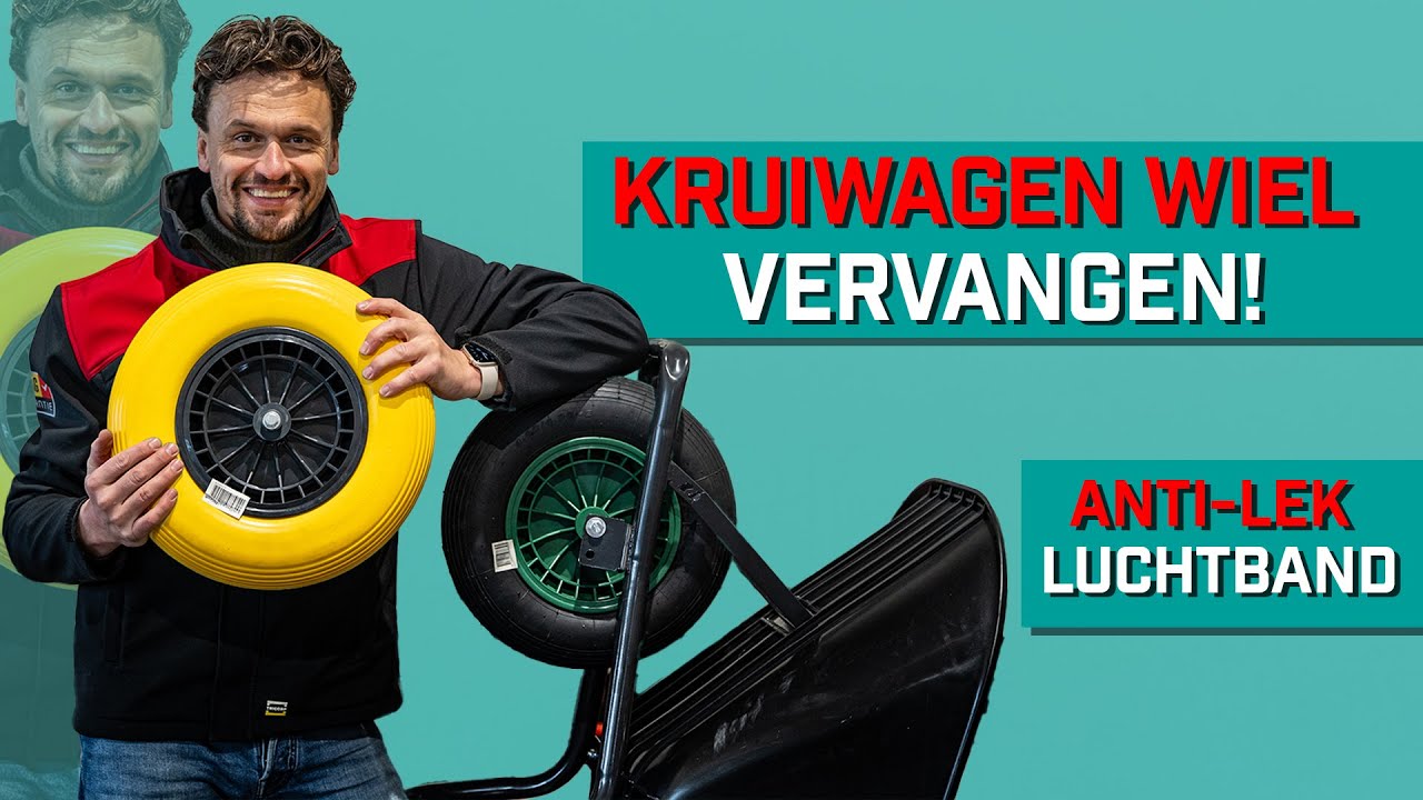 Wat is het verschil tussen een luchtband en een anti-lek kruiwagenwiel?