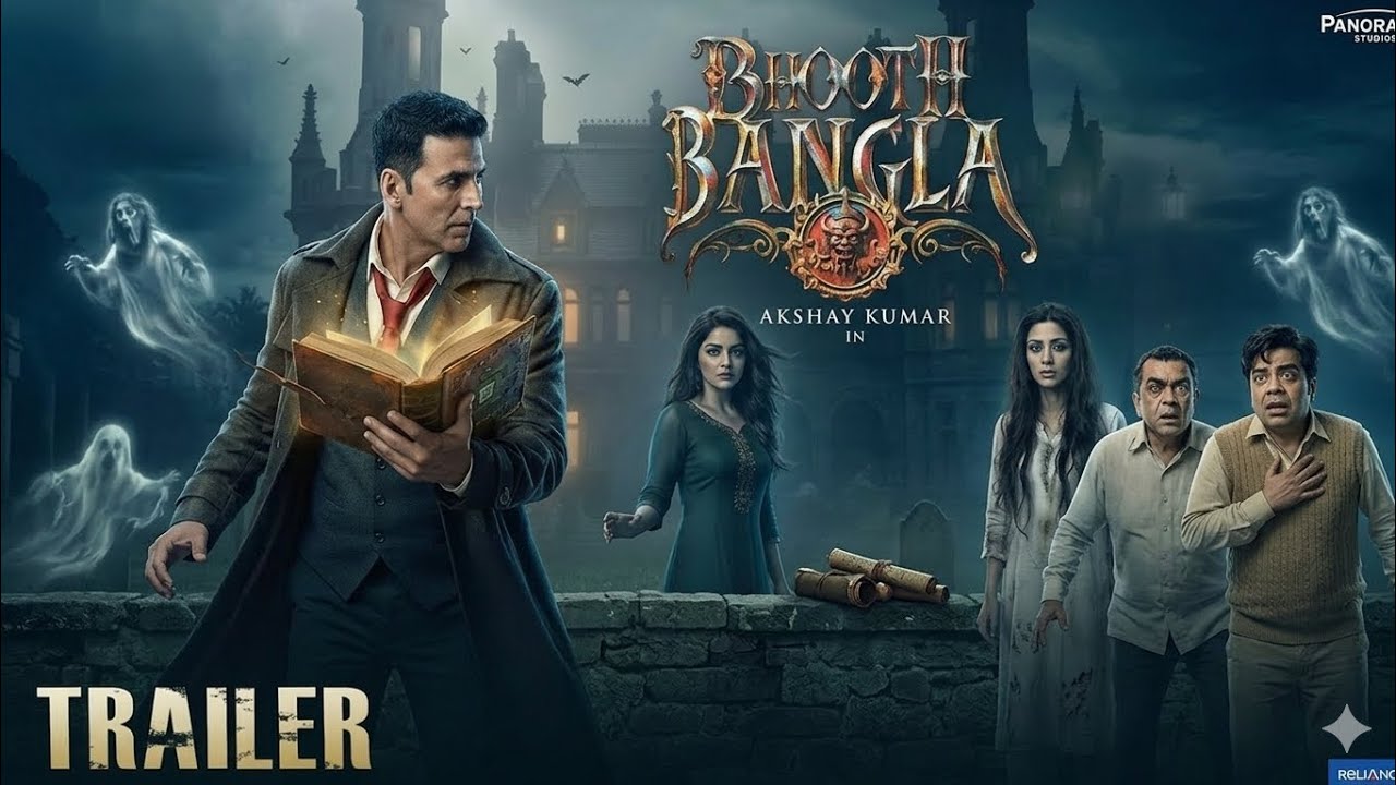 Bhooth Bangla Trailer | Akashy Kumar | Tabu | Rajpal | Paresh Rawal 