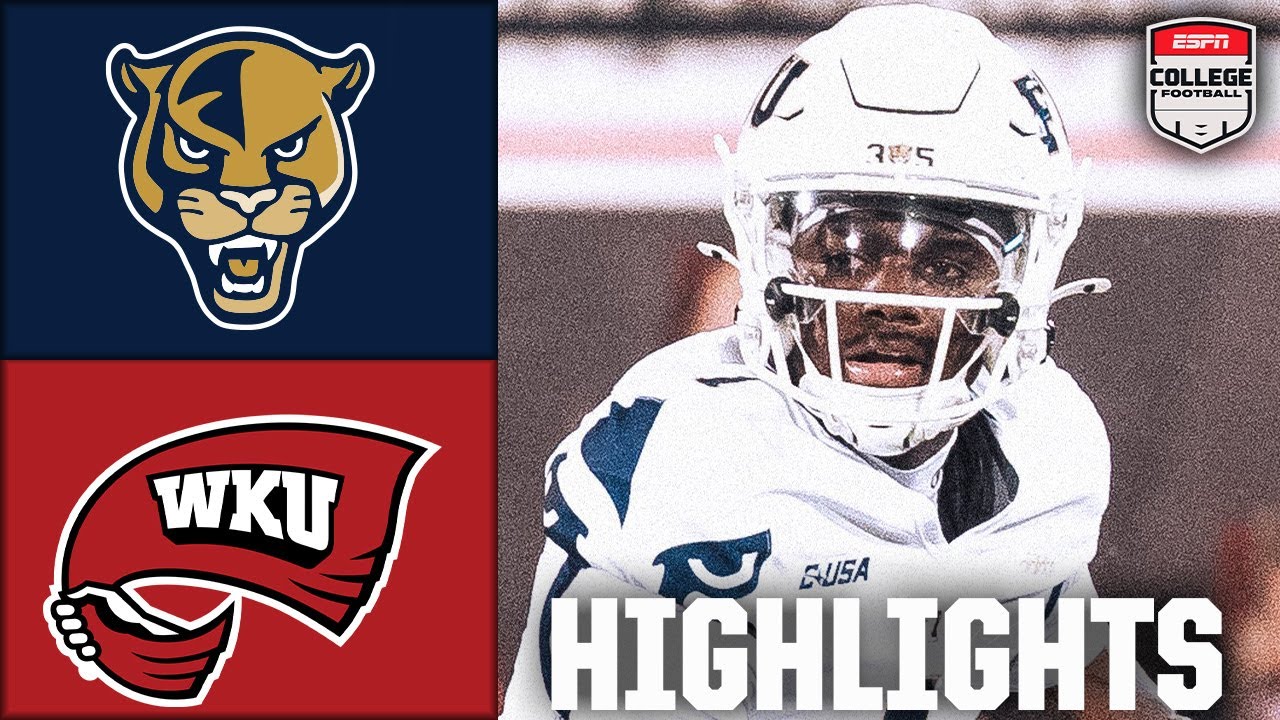 Florida International Panthers против Western Kentucky Hilltoppers | Полные обзоры матча | ESPN CFB