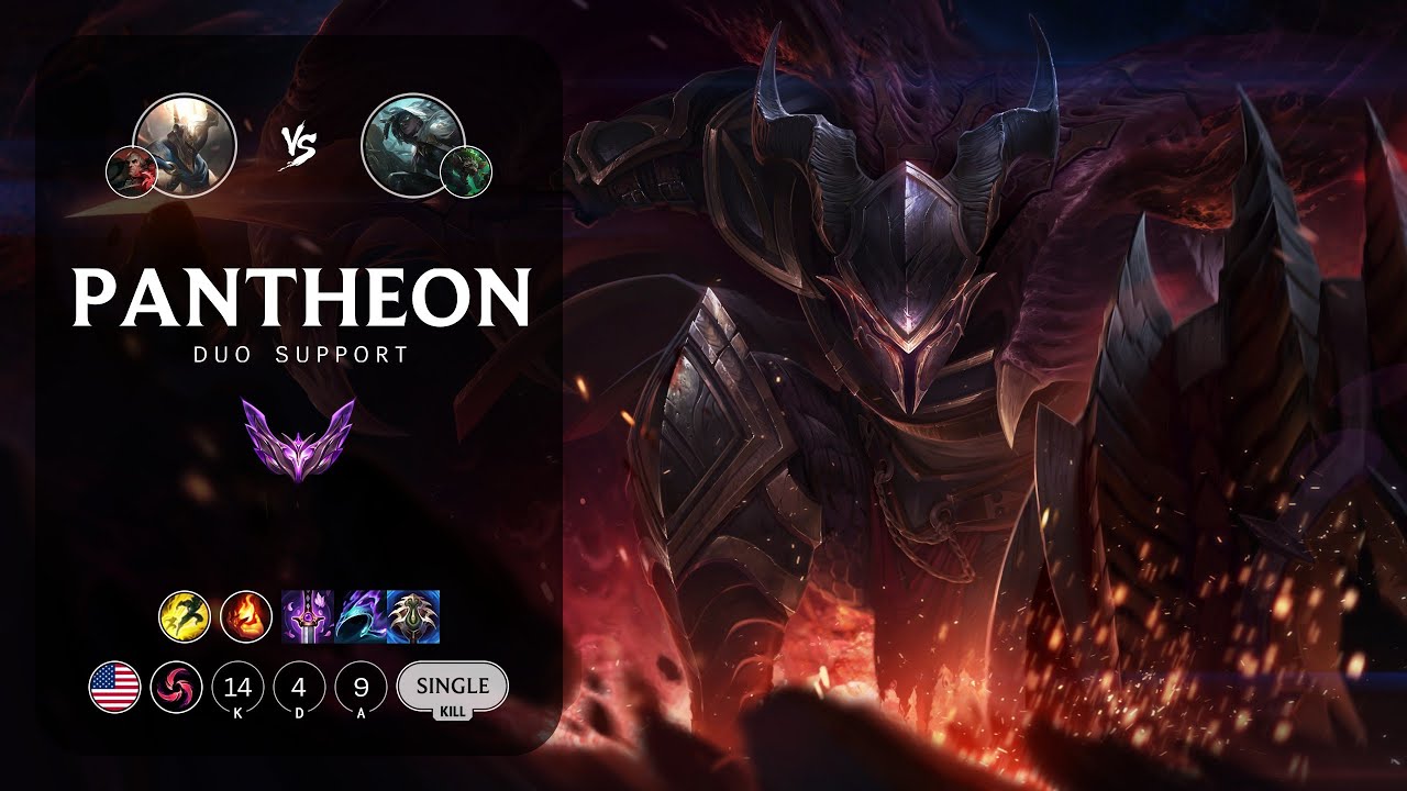 Pantheon Support vs Senna - NA Master Patch 14.2