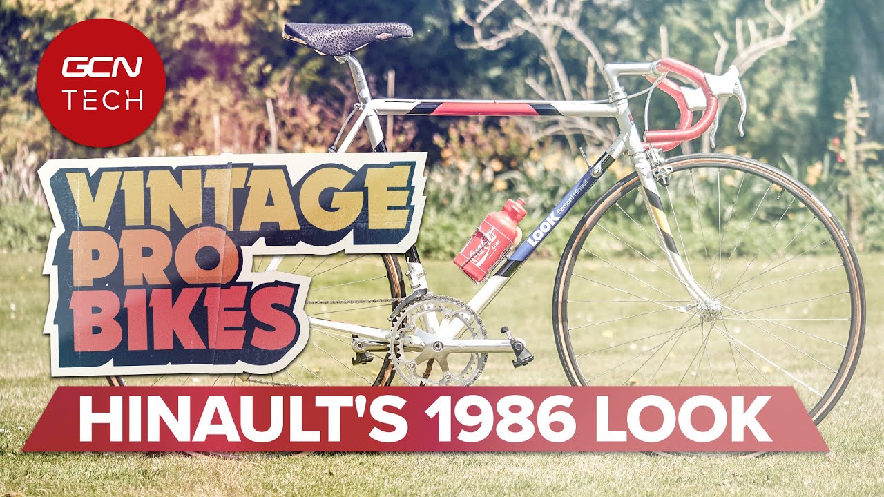 Bernard Hinault's 1986 La Vie Claire Look | GCN Tech Vintage Pro Bike