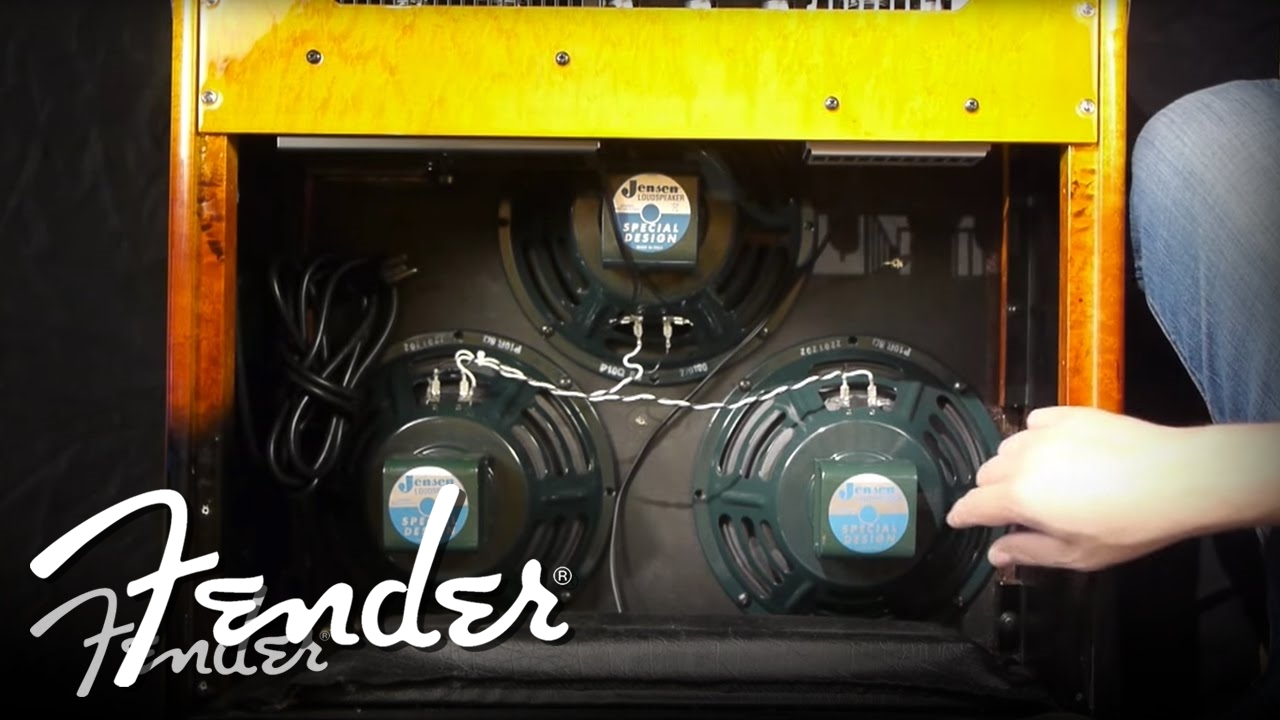 How To | Changing Amplifier Speakers | Fender
