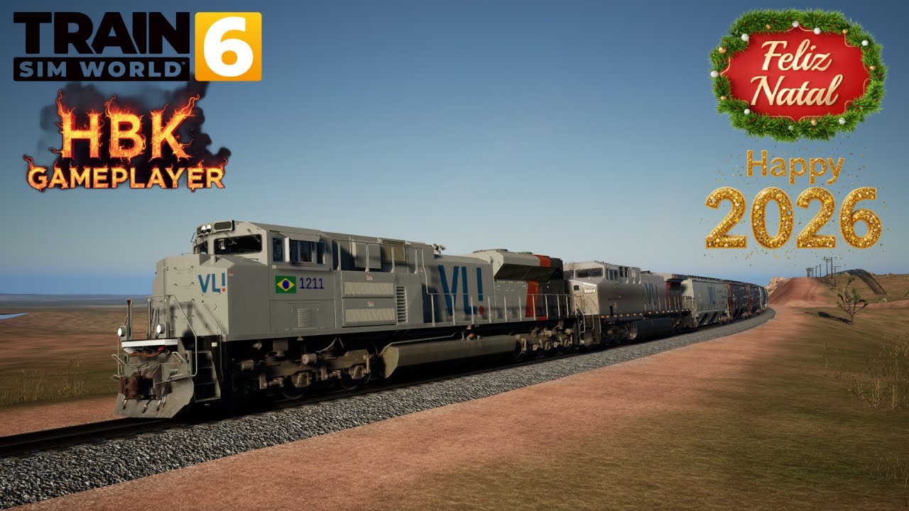 Train Sim World 6 Live Review: Trem da VLI para fechar o ano de 2025 com líder SD70ACe