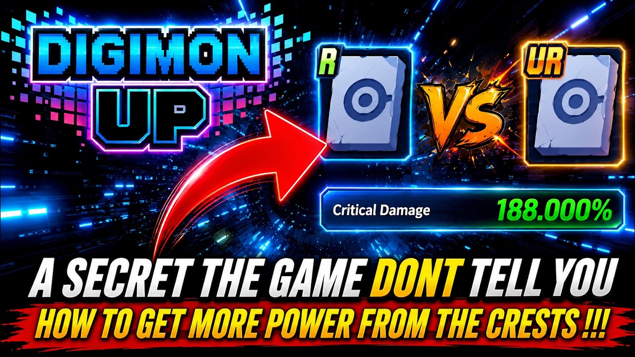 Digimon UP &mdash; Вы НЕПРАВИЛЬНО используете гербы!!! Как получить больше силы с помощью этой маленько...