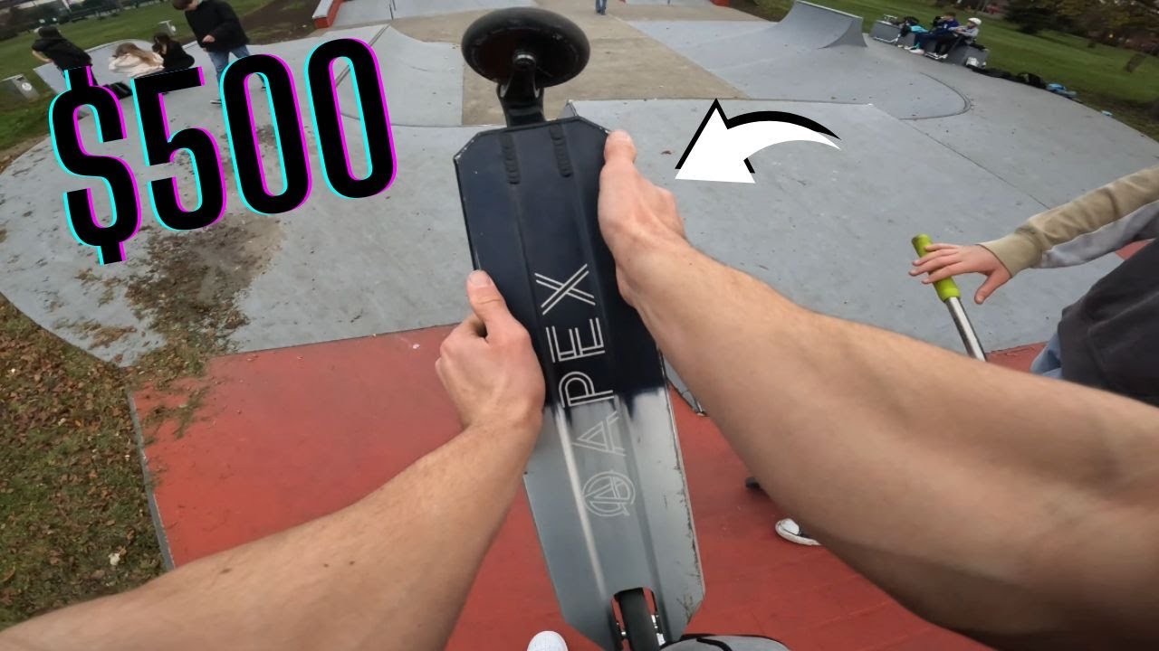 First Ride on £300 Scooter Deck!!