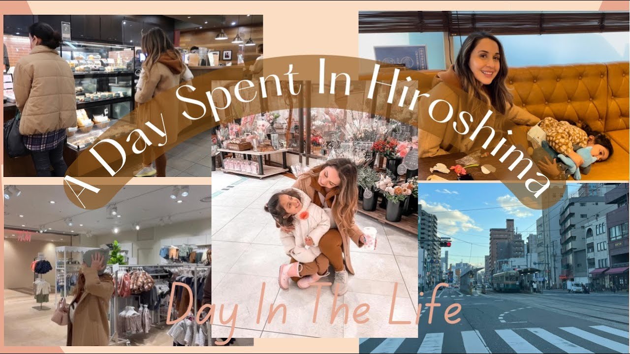 A DAY SPENT IN HIROSHIMA JAPAN AS A FOREIGNER  | Starbucks Sakura Collection, Pokemon Center + More!
