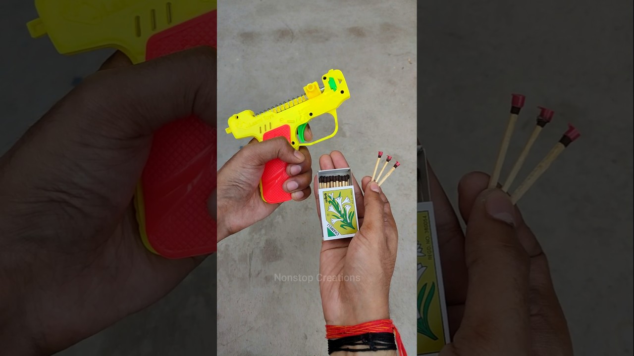 Best Diwali Matchstick Gun | Diwali banduk Testing | Diwali fun with gun #diwali #new