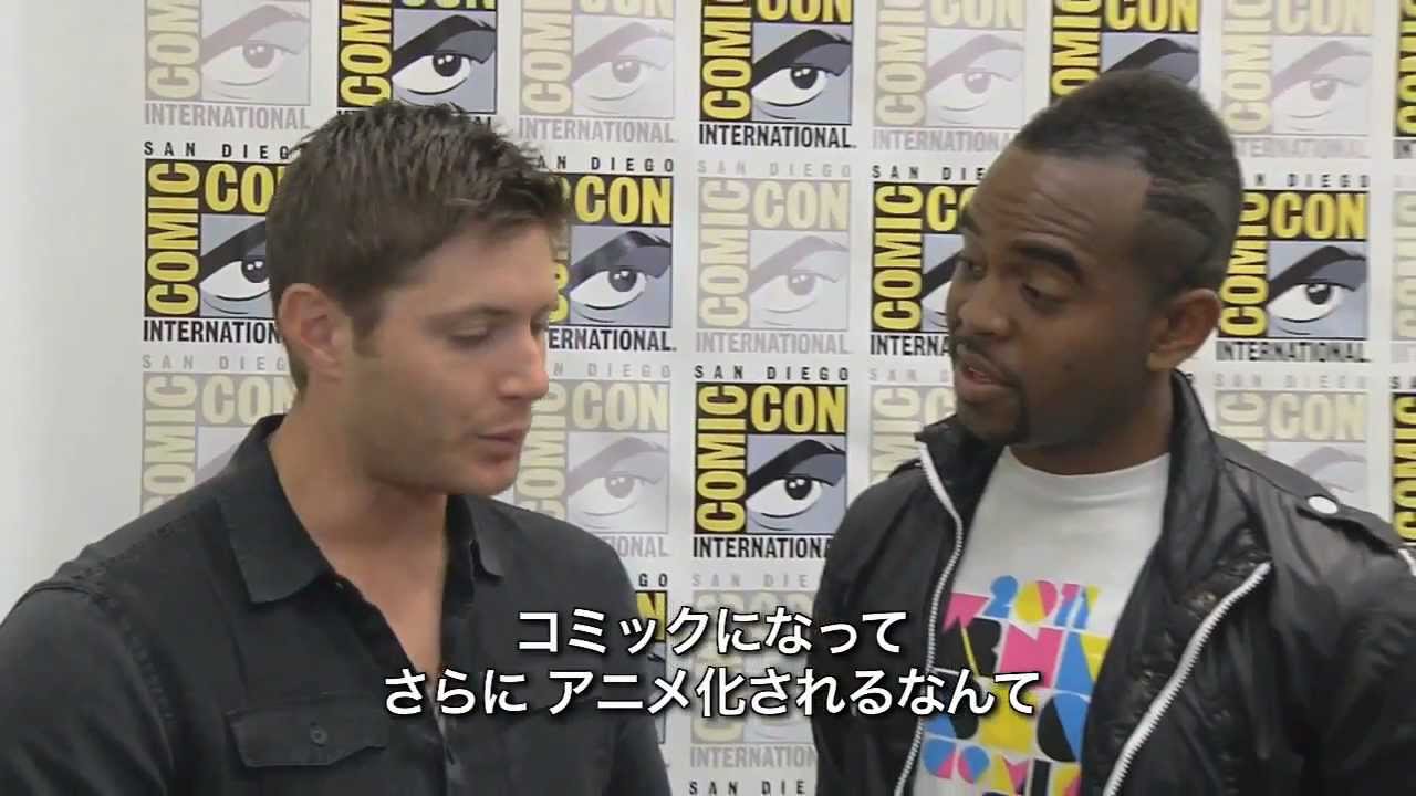 Supernatural the animation on SDCC2011 interview with J2 Japan ad (HD)