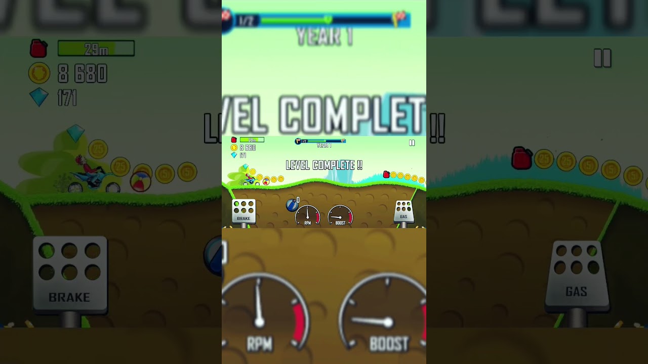 Buy a new road 🛣️ and Set a new record ⏺️ achievement Mini shorts 🎯🎯🎮🎮🛣️🛣️