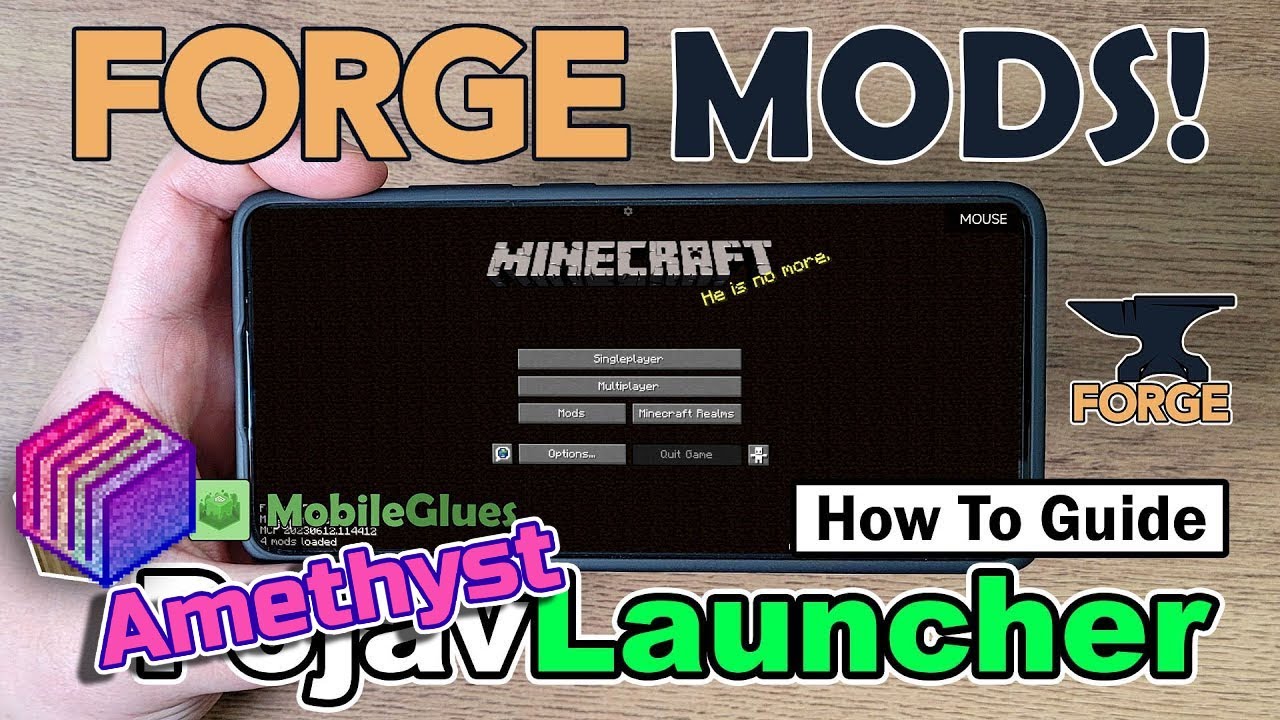 Добавление модов FORGE с помощью Pojav Launcher (Amethyst). Руководство по использованию