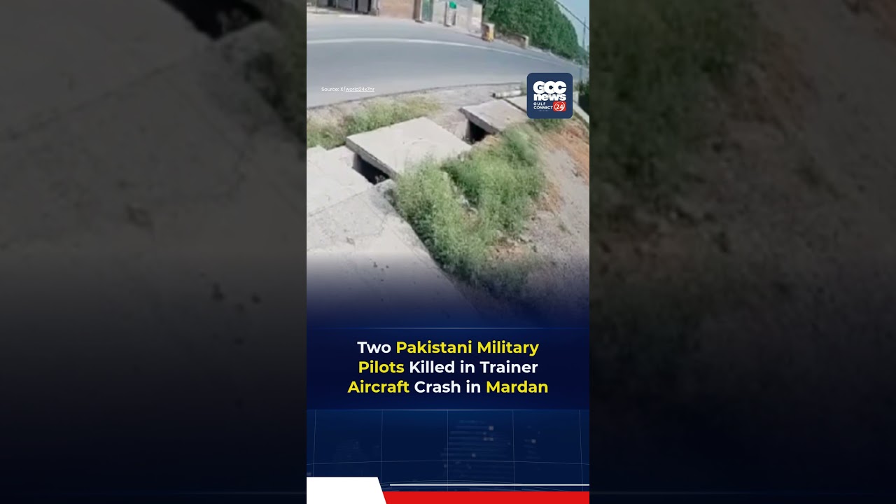 Pakistan Air Force Super Mushshak Crashes Near Mardan, Two Pilots Killed