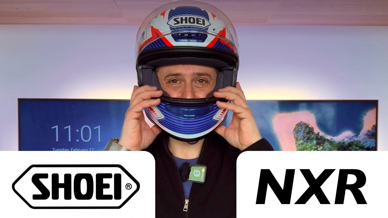 SHOEI NXR Unboxing, Test and Initial Review. Is this affordable last gen helmet worth the money?