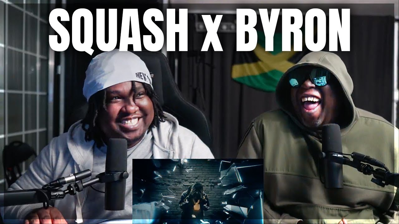 Squash x Byron Messia - GUNS (Official Music Video) (REACTION)