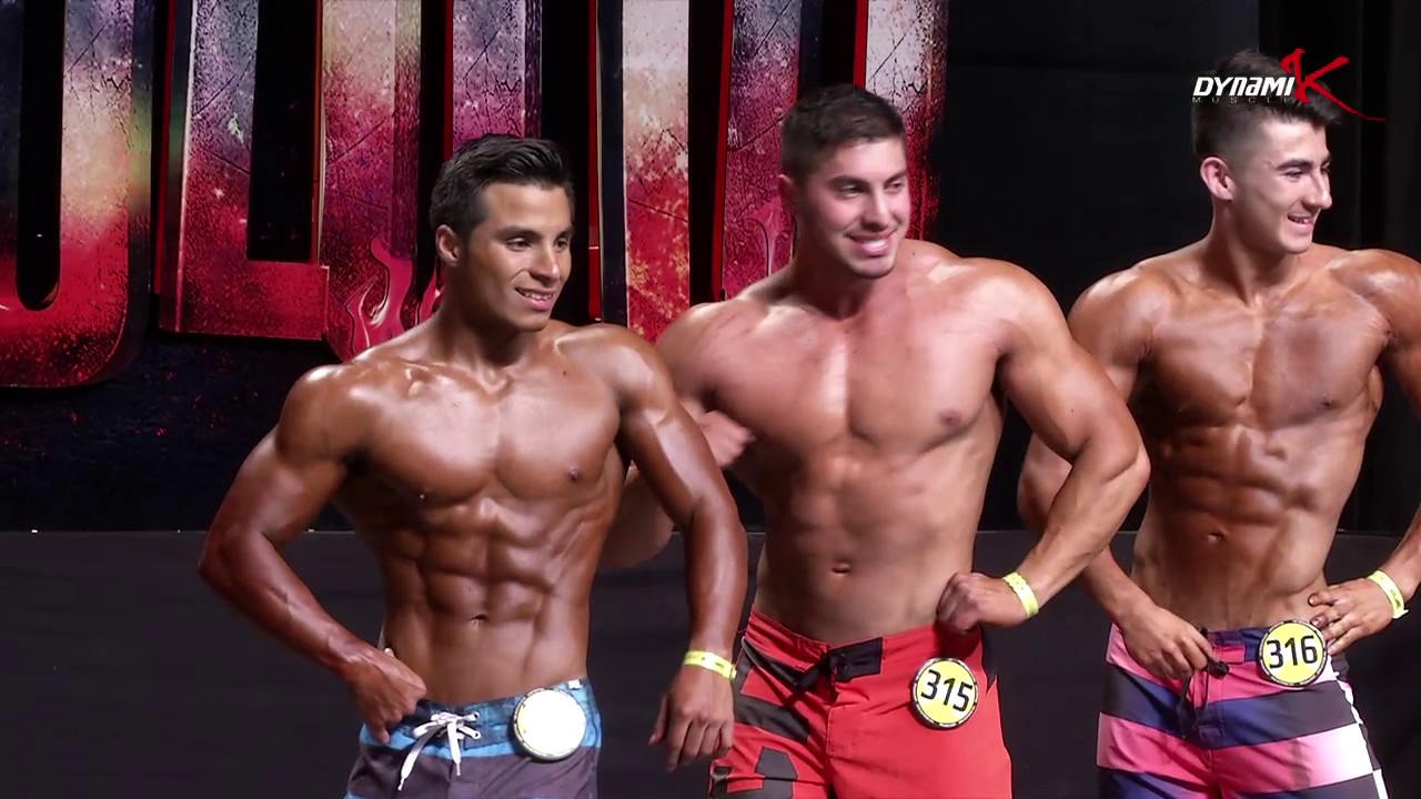 THE ABSOLUTO CATEGORÍA MEN'S PHYSIQUE JUVENIL HASTA 22 AÑOS