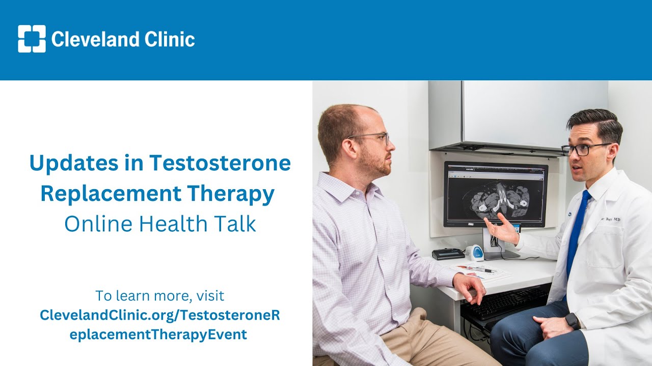 Updates in Testosterone Replacement Therapy | Online Health Talk 2024